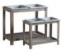 Potager surélevé en bois et métal (Lot de 2)