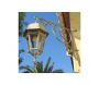 Potence en fer forgé pour lanterne à suspendre  Arabesque - LANTERNES DAUTREFOIS