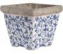 Pots en céramique patiné (Lot de 3) - ESS-0724