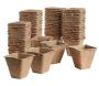 Pots de plantation bio sans tourbe