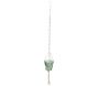 Pots suspendus en verre et macramé My Little Market (Lot de 3) - CMP-1075