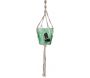 Pots suspendus en verre et macramé My Little Market (Lot de 3) - 6