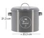 Poubelle de cuisine à compost ronde 6 litres - ESS-1508