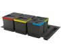 Poubelles pour tiroir de cuisine Recycle (Lot de 4 bacs de tri)