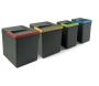 Poubelles pour tiroir de cuisine Recycle (Lot de 4 bacs de tri) - 99,90