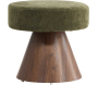 Pouf en MDF et tissu 48 x 45 cm Lanzo - 159