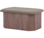 Pouf banc en MDF Todd 88 x 59 x 42 cm - 6
