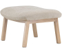 Pouf en bois de frêne Rile - 6