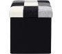 Pouf coffre pliable couvercle Patchwork - CMP-3493