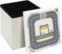 Pouf coffre pliable enfant Circuit - CMP-3608