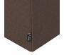 Pouf coffre pliable en PU Jill - 6