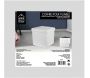 Pouf coffre pliable PU assise capitonnée - 18,90