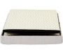 Pouf coffre pliable tressage Mirage - 6