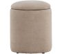 Pouf coffre en polyester Limpen