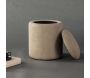 Pouf coffre en polyester Limpen - VENTURE HOME