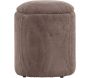 Pouf coffre en polyester Limpen