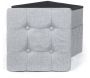 Pouf coffre pliable avec range magazines - 34,90