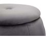 Pouf coffre de rangement en tissu Paris 43 x 43 cm - 6