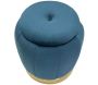 Pouf coffre de rangement en tissu Paris 43 x 43 cm - 68,90