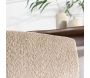 Pouf cube en polyester bouclette Neapel - 94,90