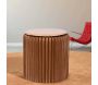 Pouf design en carton plié 35 cm - IDEANATURE