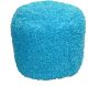 Pouf effet torsade chenilles piquées Pasta