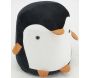 Pouf Pingouin en velours - AUBRY GASPARD