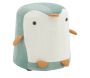 Pouf Pingouin en velours