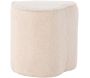 Pouf enfant en teddy Heart - VEN-1032