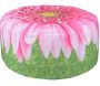 Pouf extérieur avec imprimé déco