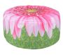 Pouf extérieur avec imprimé déco