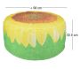 Pouf extérieur avec imprimé déco - 5