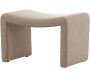Pouf en lin Ottoman 70 x 45 x 46 cm - 169
