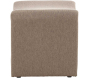 Pouf en lin Ottoman 70 x 45 x 46 cm - 6