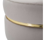 Pouf sur pieds en tissu Paris 35 x 40.5 cm - 6