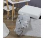 Pouf pliable imitation fourrure - THE HOME DECO FACTORY