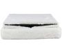 Pouf pliable imitation fourrure - 21,90