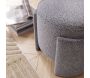 Pouf en polyester Ash - 5