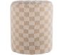 Pouf en polyester Checker Large