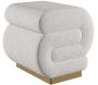Pouf en polyester Sally