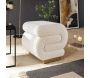Pouf en polyester Sally - HANAH HOME