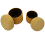 Pouf avec rangement intégré Aspen (Set de 2) - 5