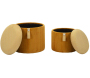 Pouf avec rangement intégré Bolzano (Set de 2) - 5