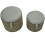 Pouf avec rangement intégré Bolzano (Set de 2) - 6
