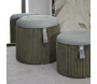 Pouf avec rangement intégré Bolzano (Set de 2) - MAURO FERRETTI