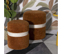 Pouf avec rangement intégré Saint-Moritz (Set de 2) - MAURO FERRETTI