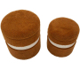 Pouf avec rangement intégré Saint-Moritz (Set de 2) - 109
