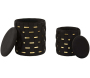 Pouf avec rangement intégré Shanty (Lot de 2) - 84,90
