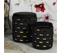 Pouf avec rangement intégré Shanty (Lot de 2) - MAURO FERRETTI