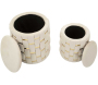 Pouf avec rangement intégré Shanty (Lot de 2) - 5